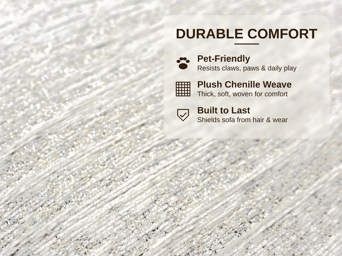 Close-up of PetHallow chenille texture